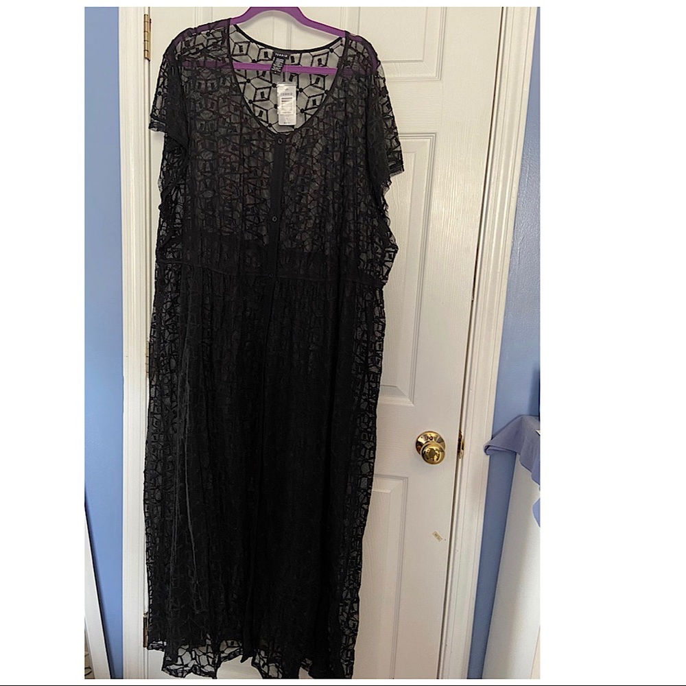 Black Swim Coverup